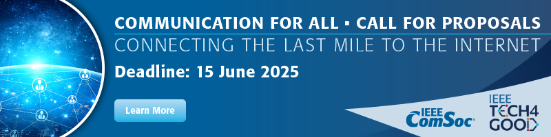 Call for proposals to connect the last mile to the internet. Deadline is June 15, 2025.