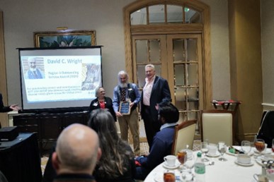 Jan_Awards_Bob Pellegrino, Roger Ding, and Grayson Randall (Photo by KG August)